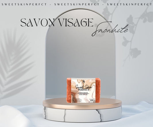 Savon visage snowhite